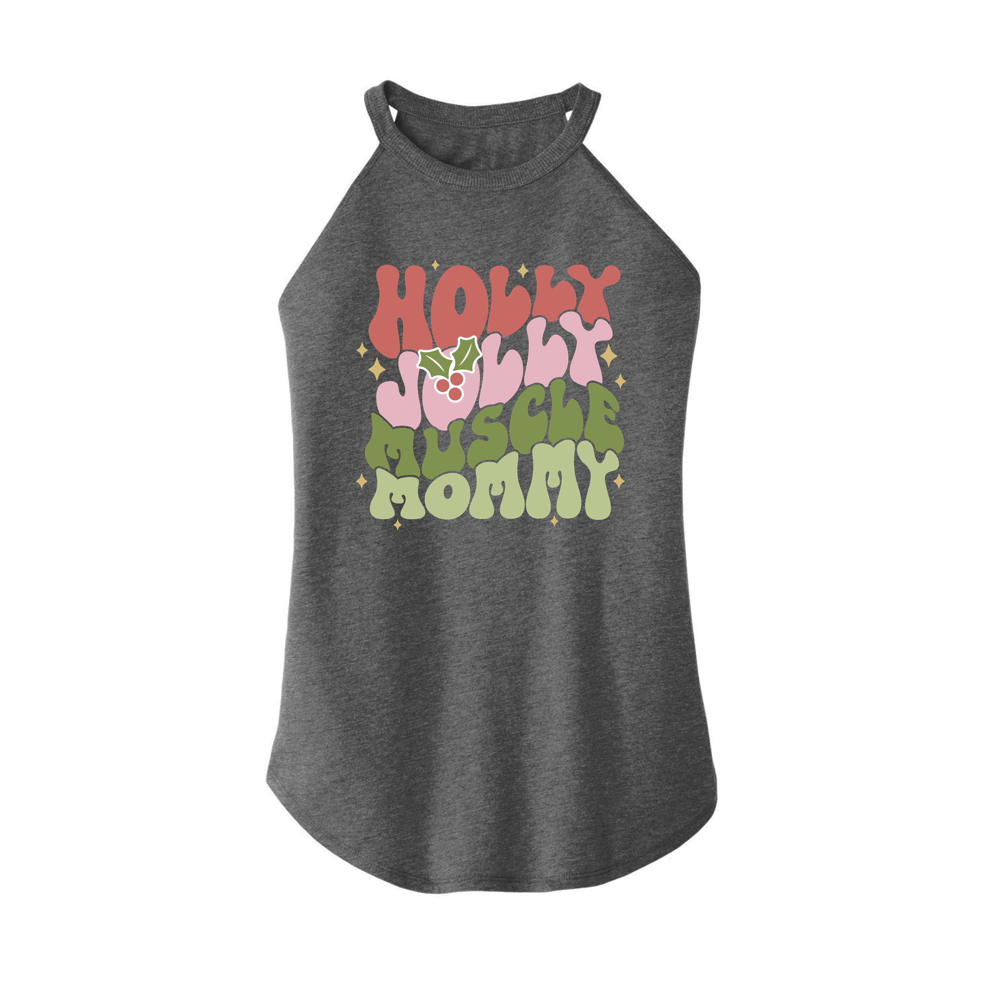 Womens X-Small Grey Rocker Tank Top
