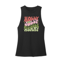 Womens X-Small Black Muscle Tank