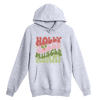 Unisex Small Heather Gray Pullover Hooded Sweatshirt
