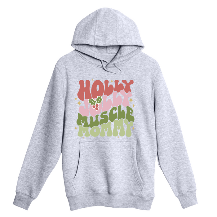 Unisex Small Heather Gray Pullover Hooded Sweatshirt
