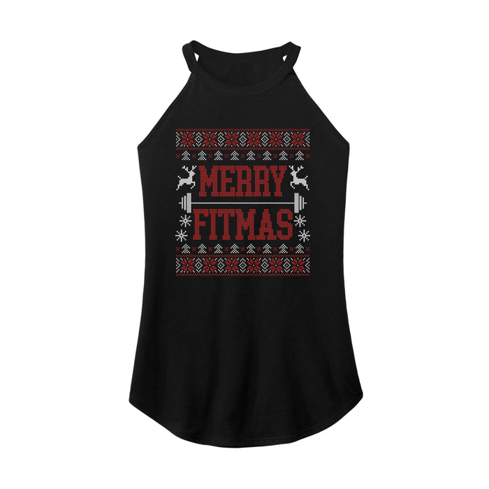 Womens X-Small Black Rocker Tank Top