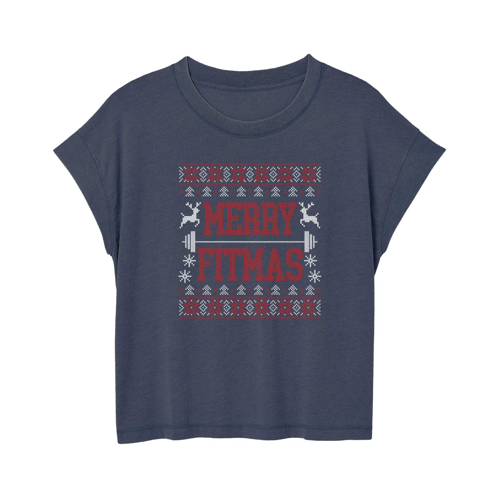 Womens Small Navy Style_T-Shirt