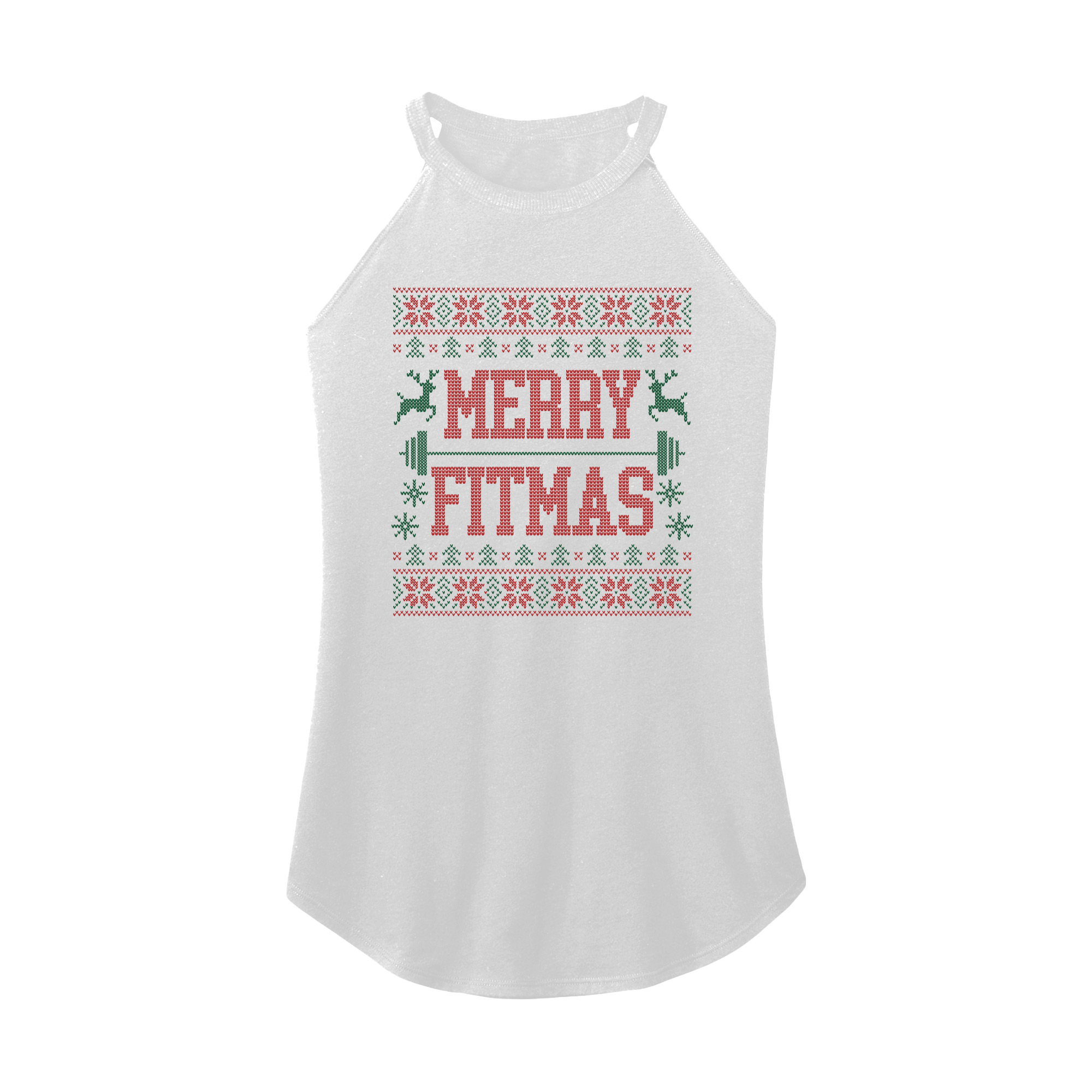 Womens X-Small White Rocker Tank Top