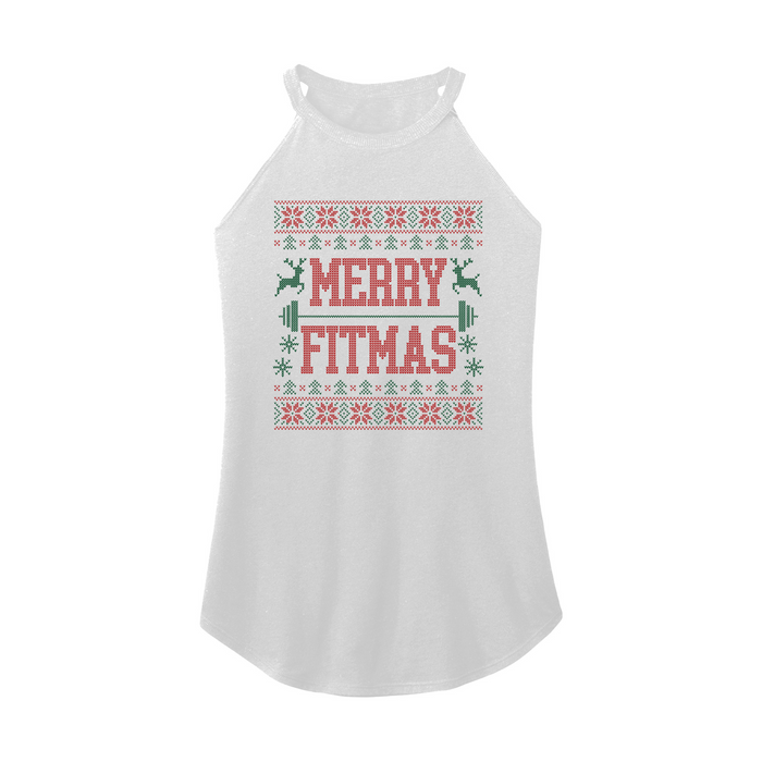 Womens X-Small White Rocker Tank Top