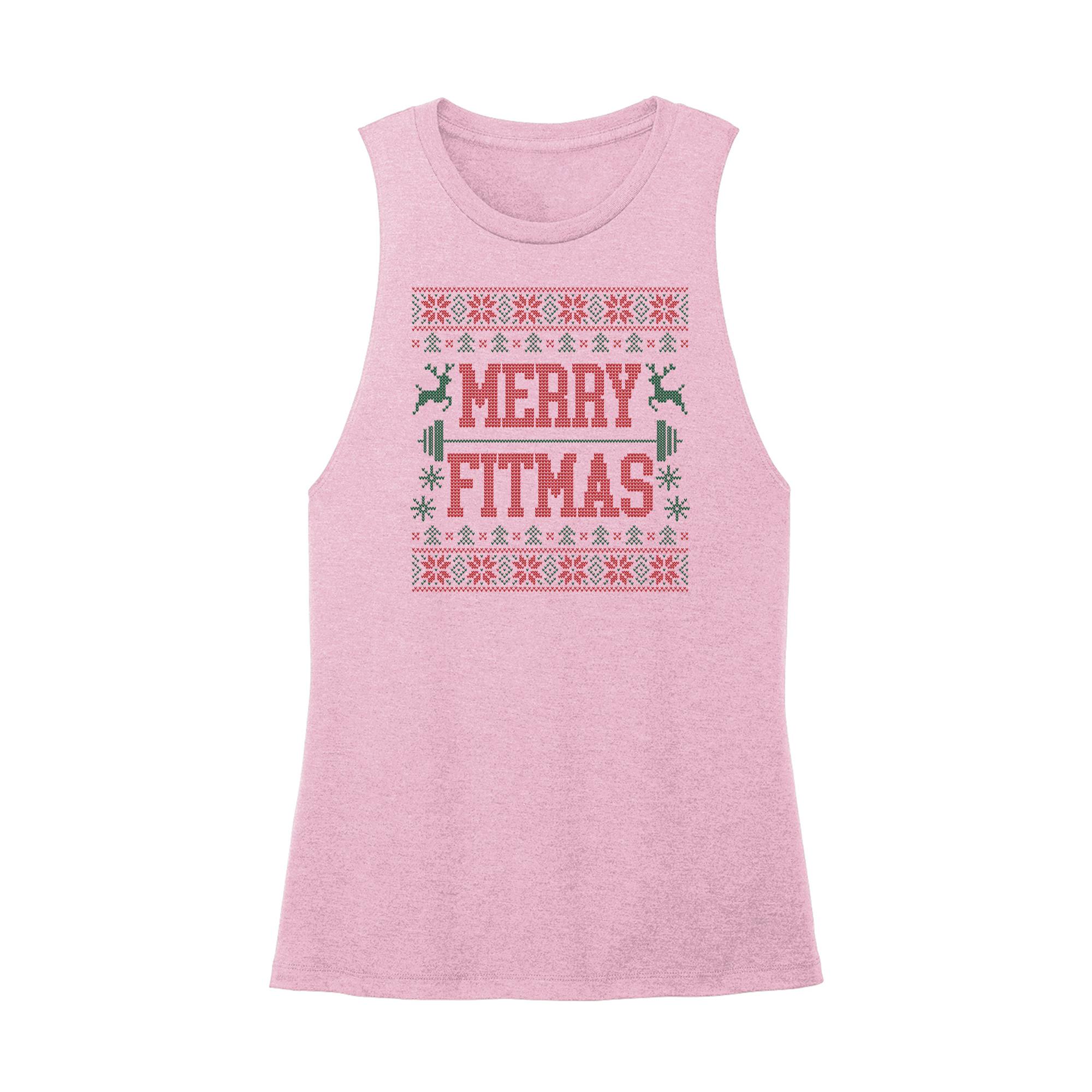 Womens X-Small Light Pink Muscle Tank