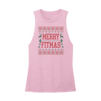 Womens X-Small Light Pink Muscle Tank