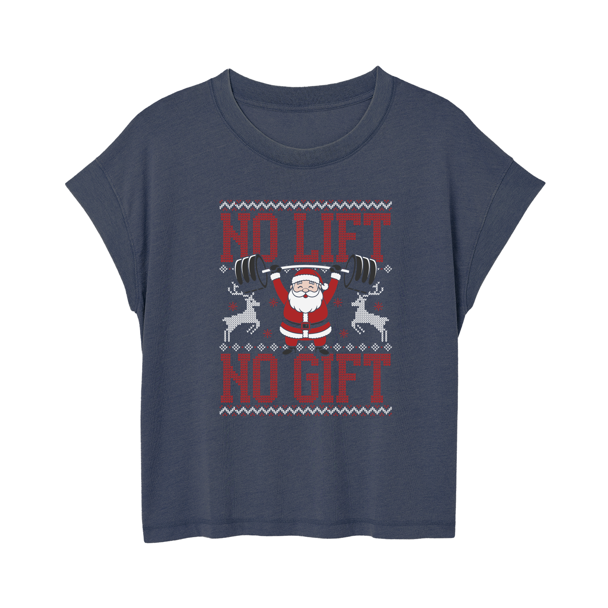 Womens Small Navy Style_T-Shirt
