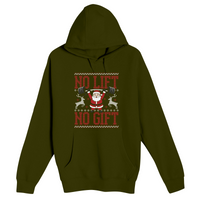 Unisex Small Army Pullover Hooded Sweatshirt