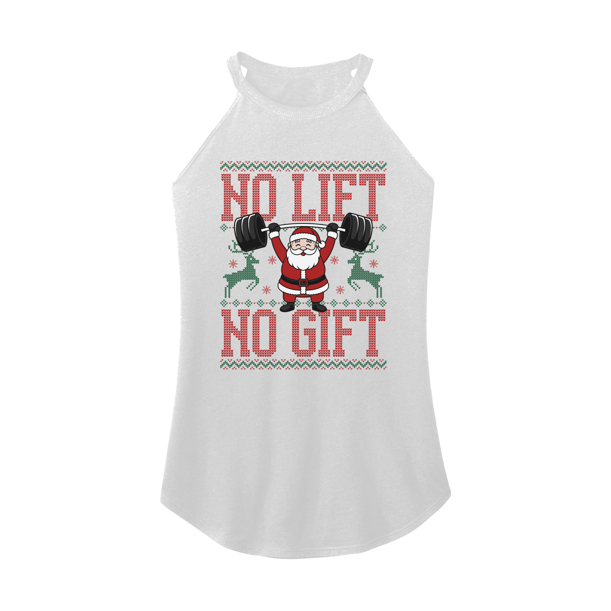 Womens X-Small White Rocker Tank Top