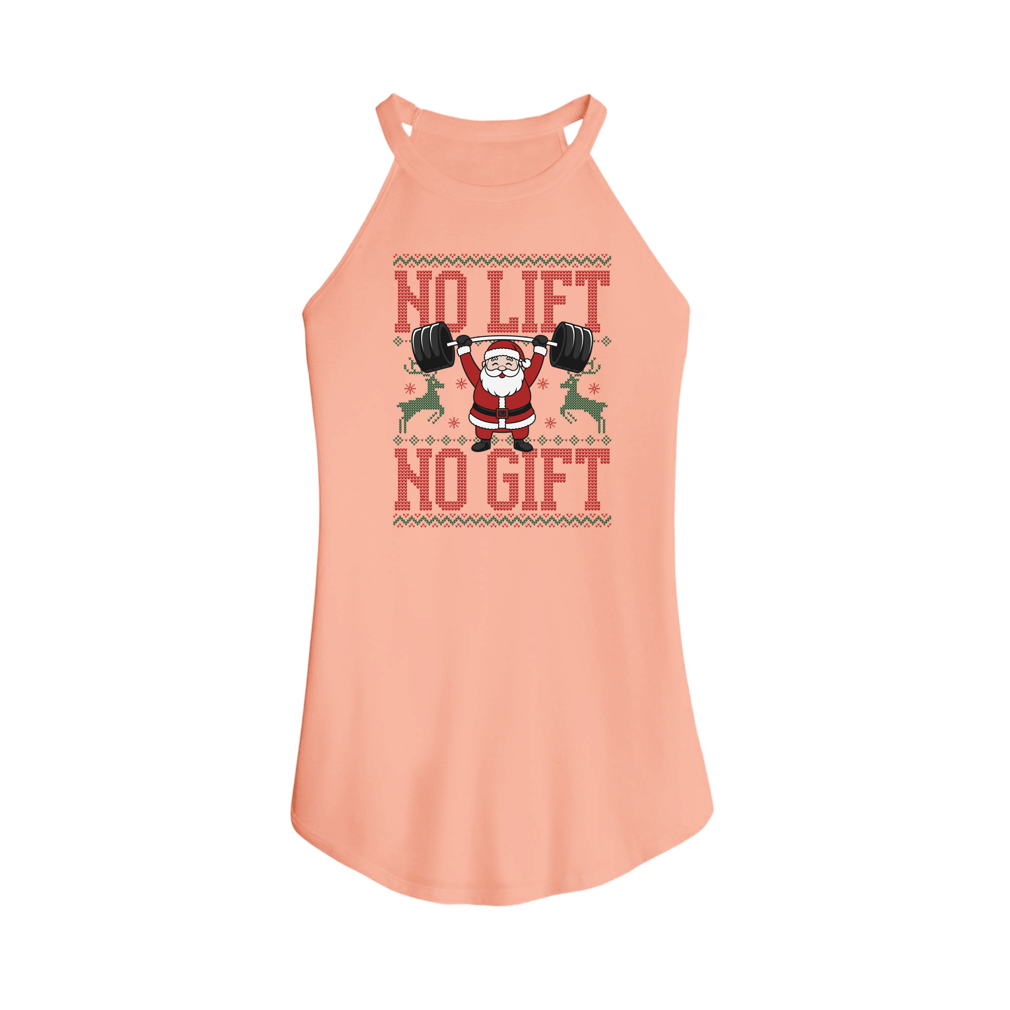 Womens X-Small Peach Tank Top