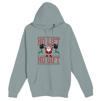 Unisex Small Blue Mist Pullover Hooded Sweatshirt