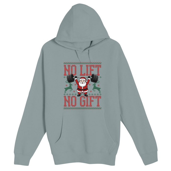 Unisex Small Blue Mist Pullover Hooded Sweatshirt