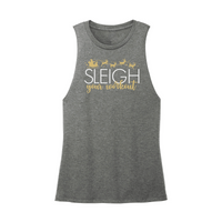 Womens X-Small Dark Gray Muscle Tank