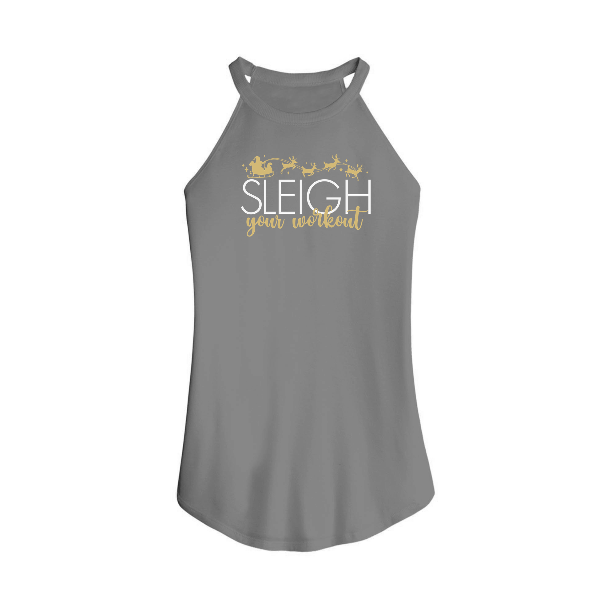 Womens X-Small Charcoal Tank Top