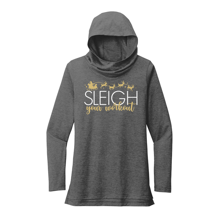 Womens X-Small Dark Gray Hoodie