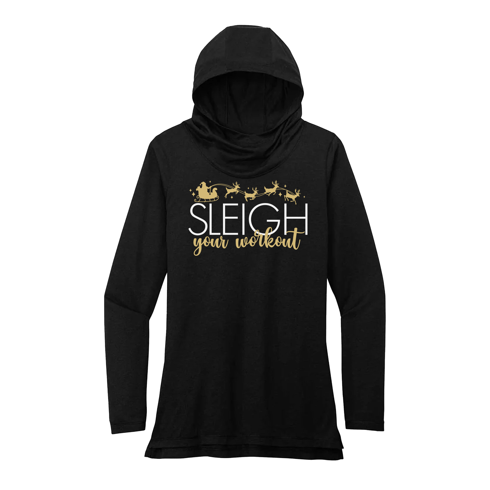 Womens X-Small Black Hoodie