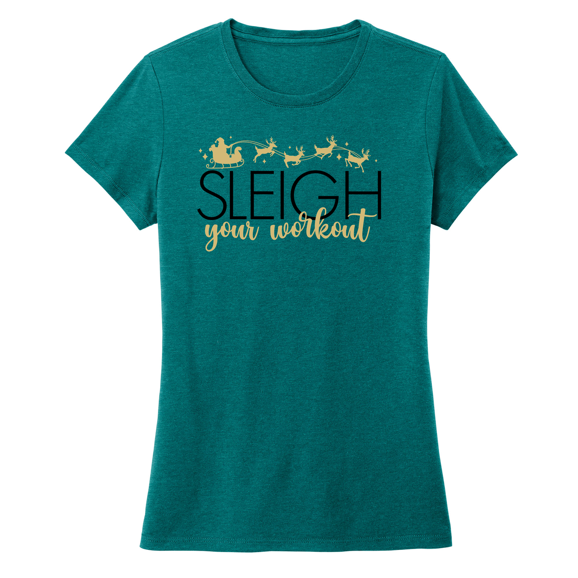 Womens X-Small Teal Style_T-Shirt