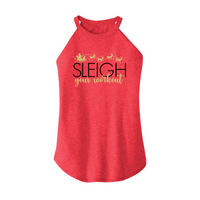 Womens X-Small Red Rocker Tank Top