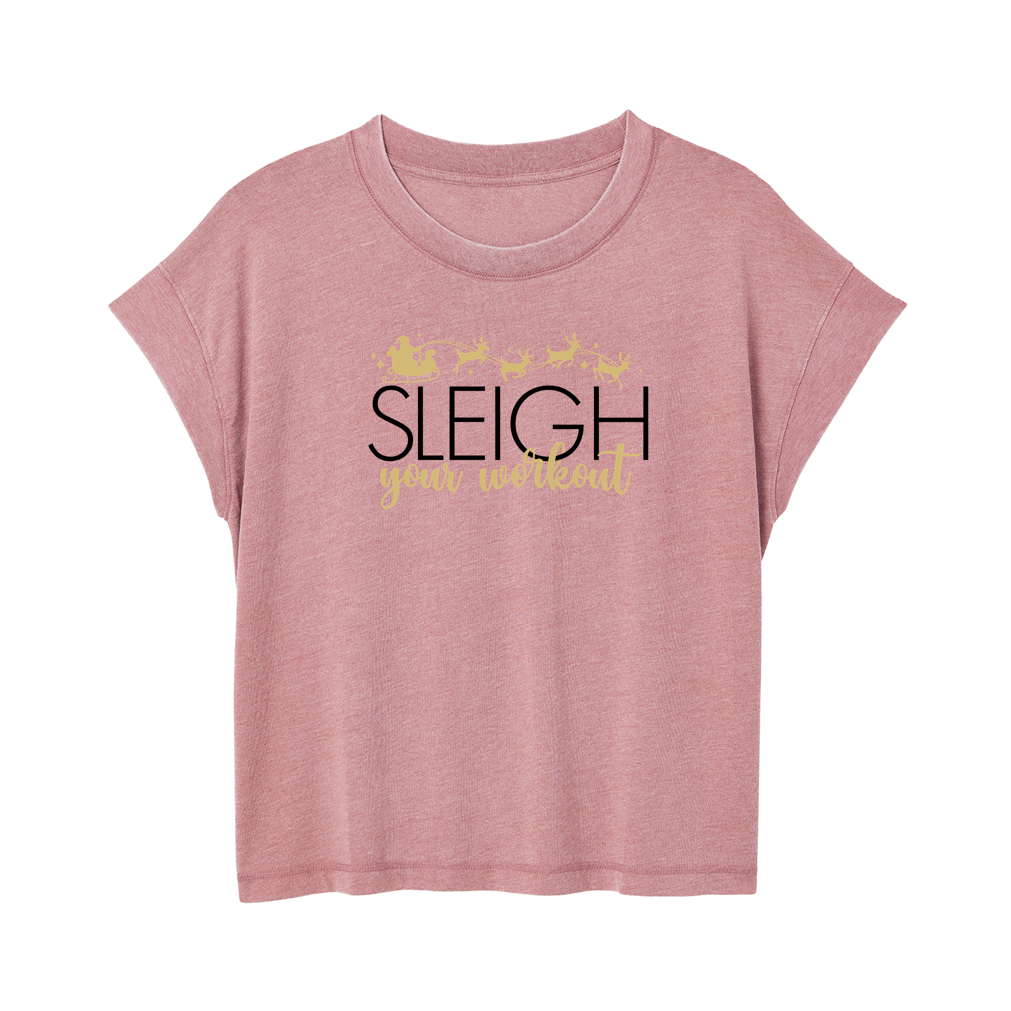 Womens Small MAUVE Style_T-Shirt