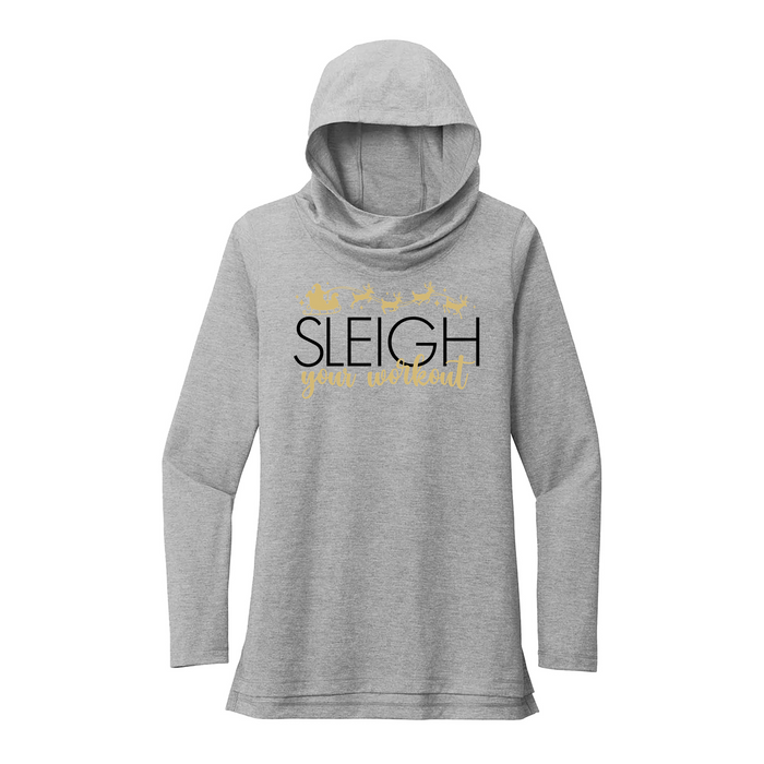 Womens X-Small Heather Gray Hoodie