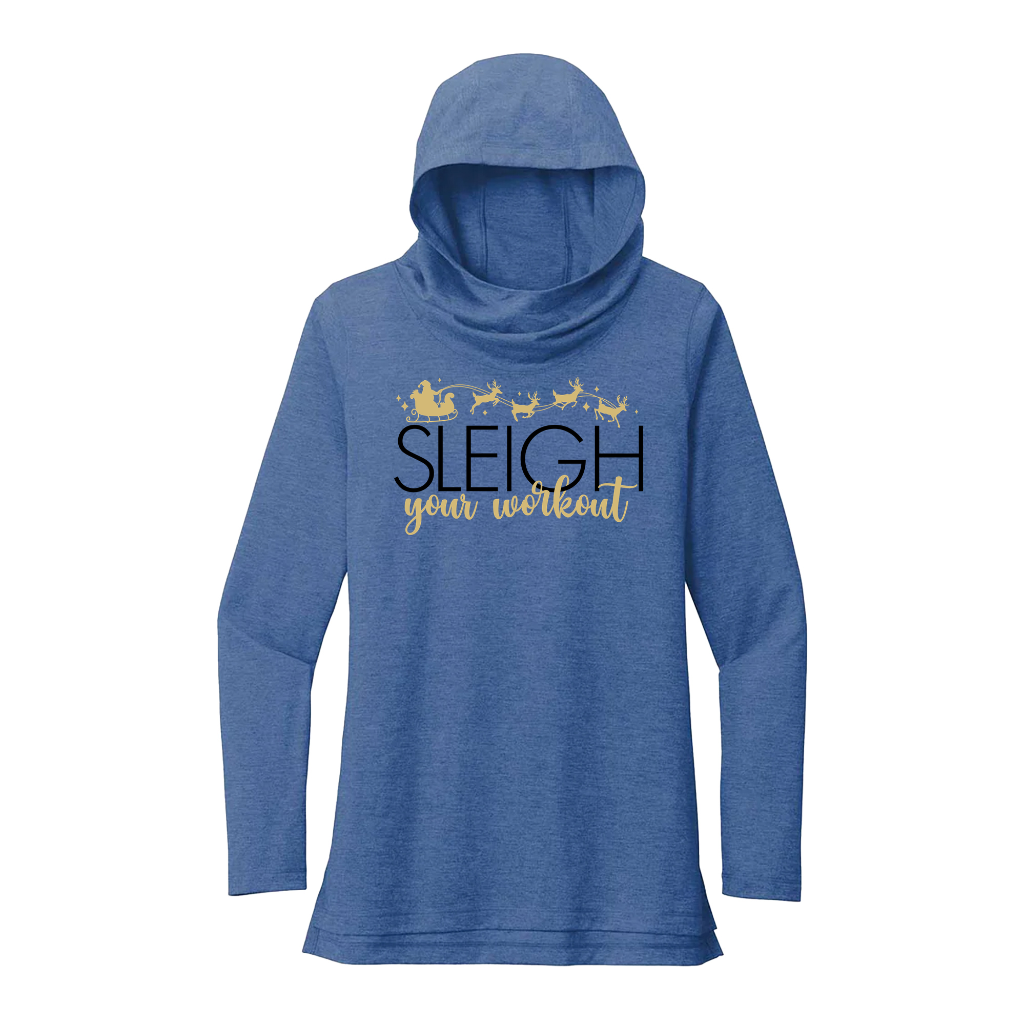Womens X-Small Royal Hoodie