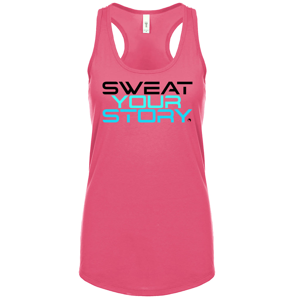 Sweat Your Story (Fitted - Size Up) - FitnessTeeCo