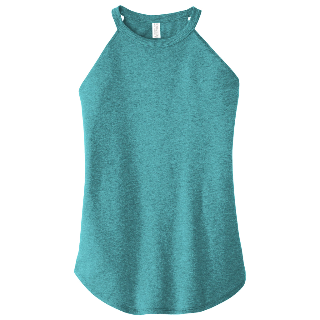 Teal Rocker Tank ( NEW Limited Edition Color ) - FitnessTeeCo
