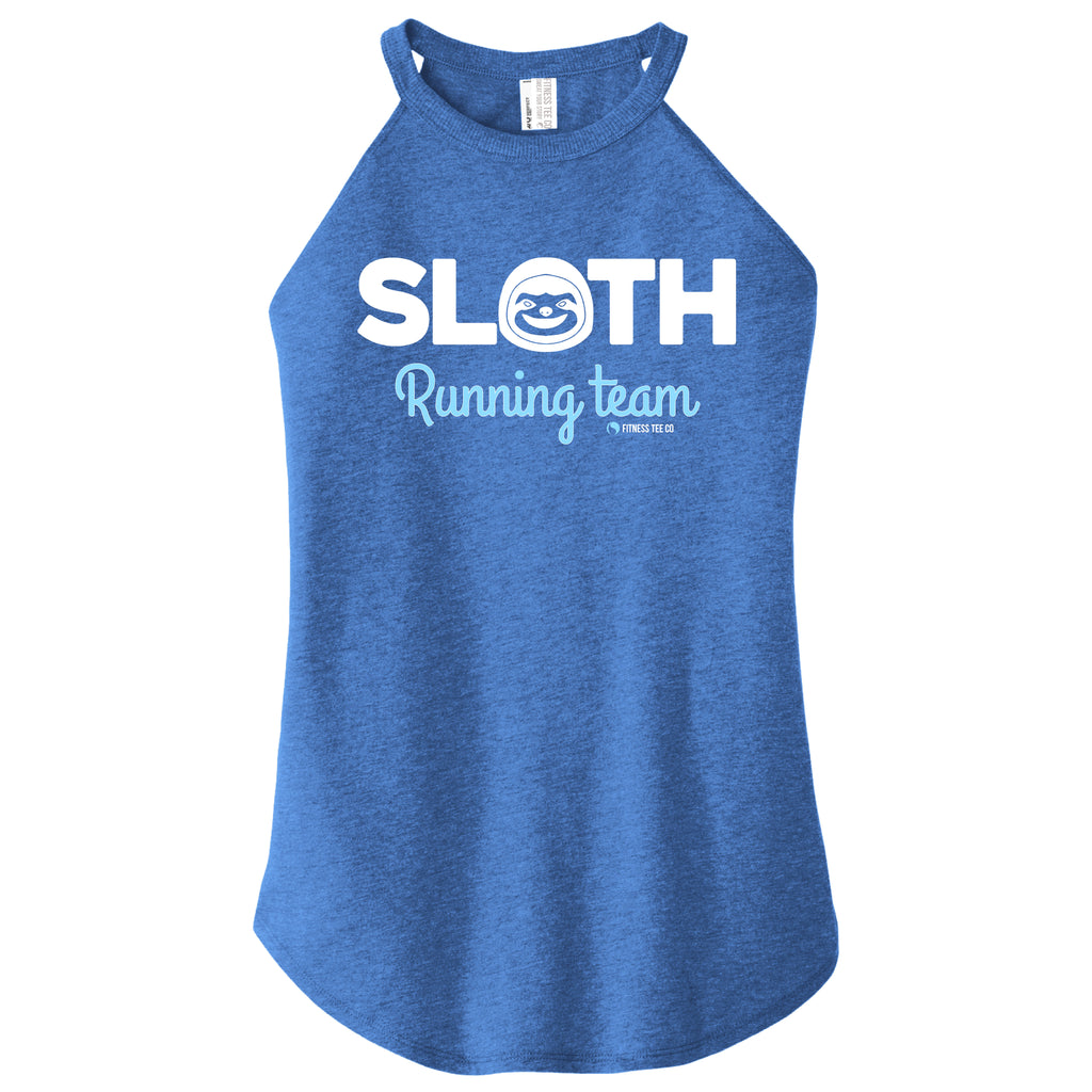 Sloth Running Team ( NEW Limited Edition Color - Royal ) - FitnessTeeCo