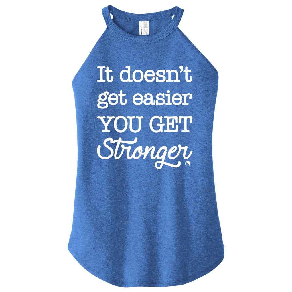 Easier Stronger ( NEW Limited Edition Color - Royal ) - FitnessTeeCo