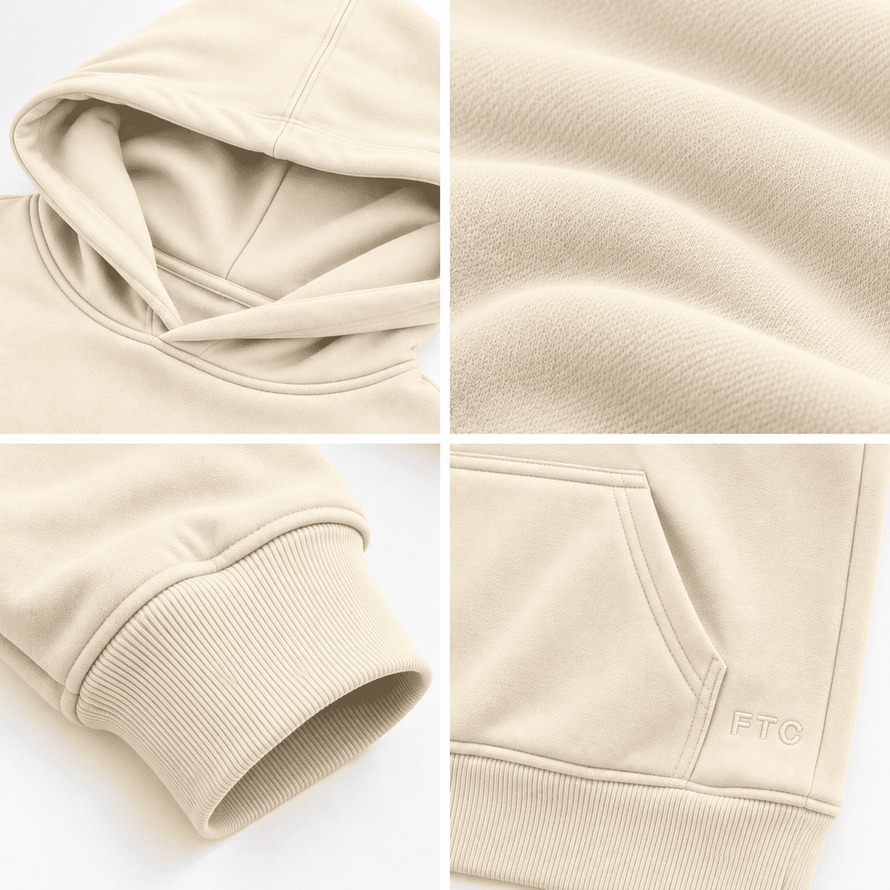 Elevate Lounge Heavy Weight Fleece Set - Greige