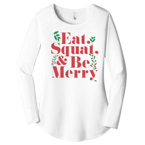 Eat Squat & Be Merry - FitnessTeeCo