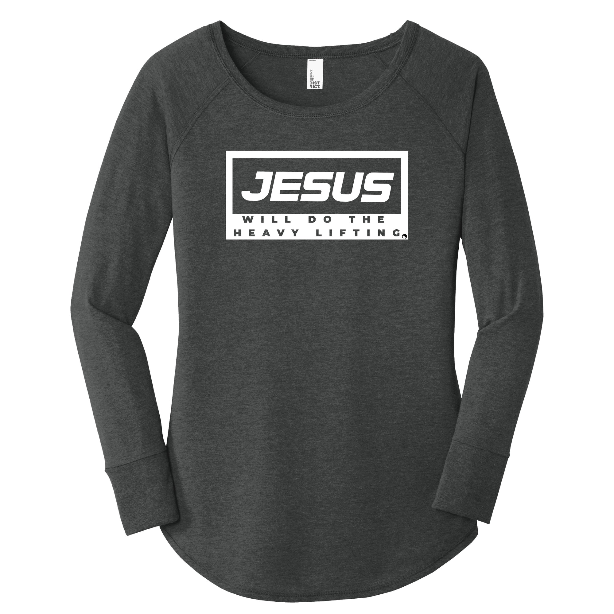 Jesus will do the heavy lifting - FitnessTeeCo