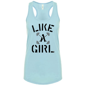 Like A Girl (Fitted - Size Up 1 Size) - FitnessTeeCo