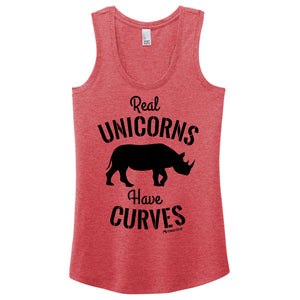 Real Unicorns Have Curves - FitnessTeeCo