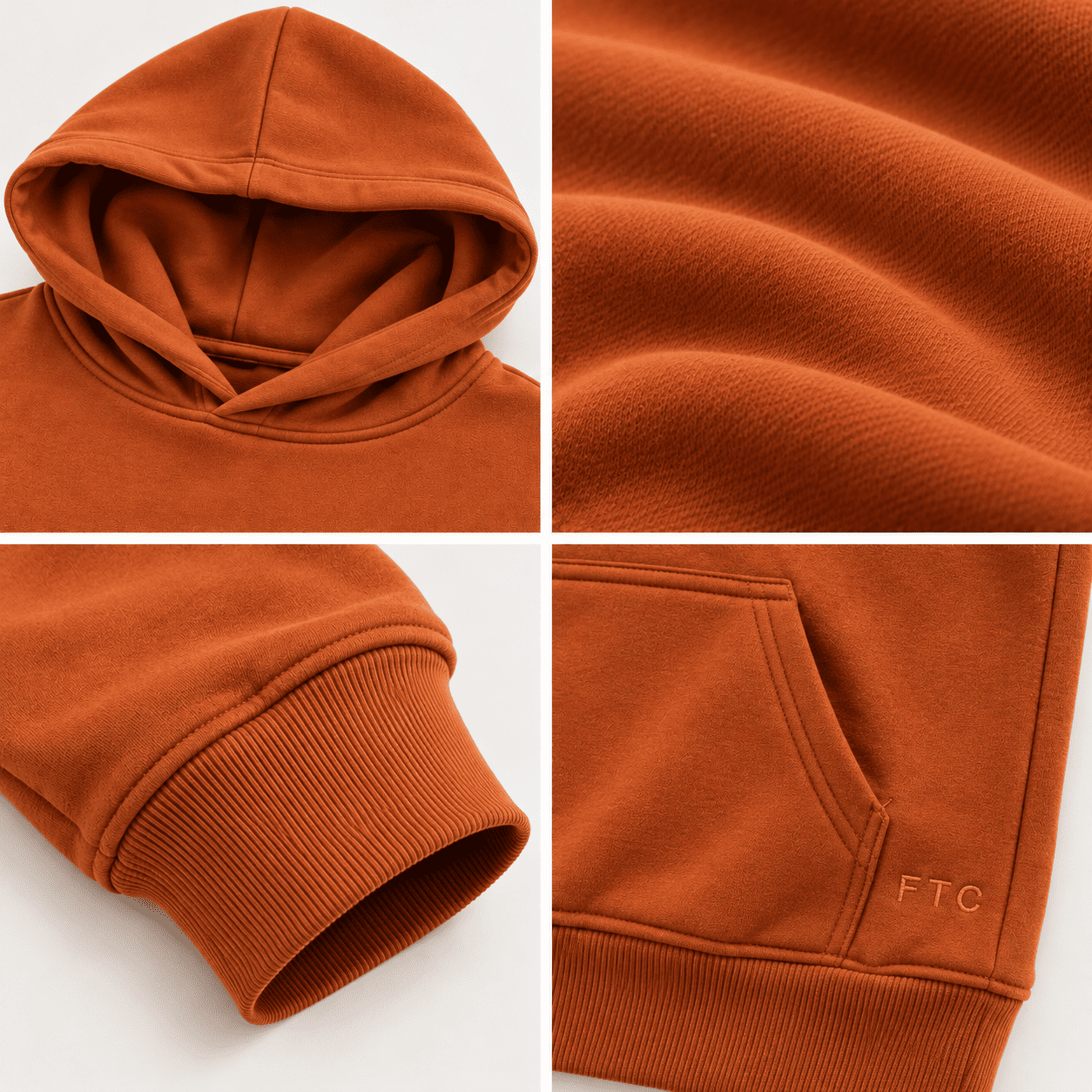Elevate Lounge Heavy Weight Fleece Set - Baked Clay