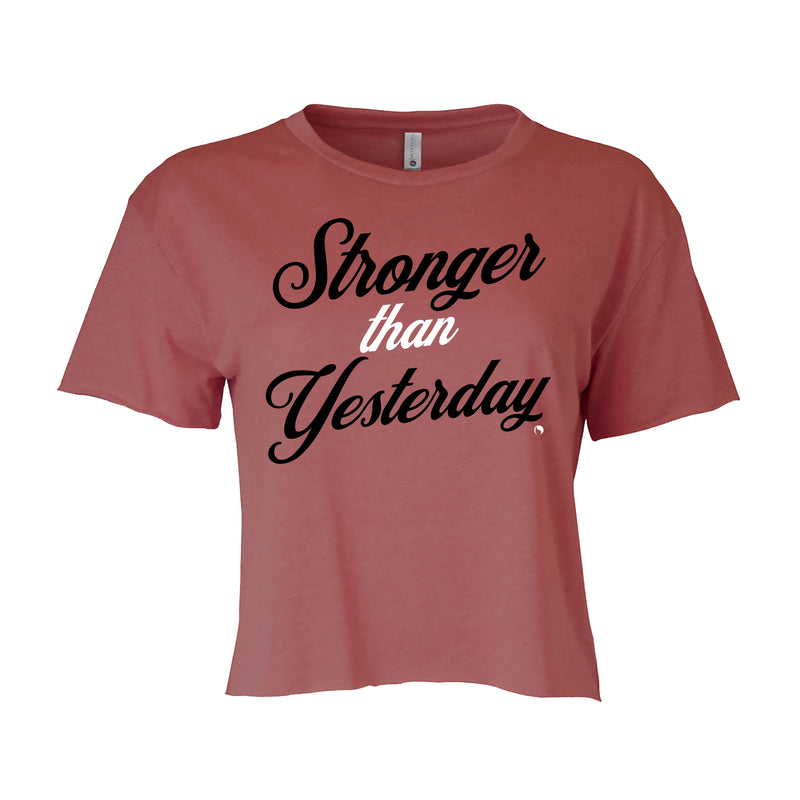 Stronger than Yesterday - FitnessTeeCo
