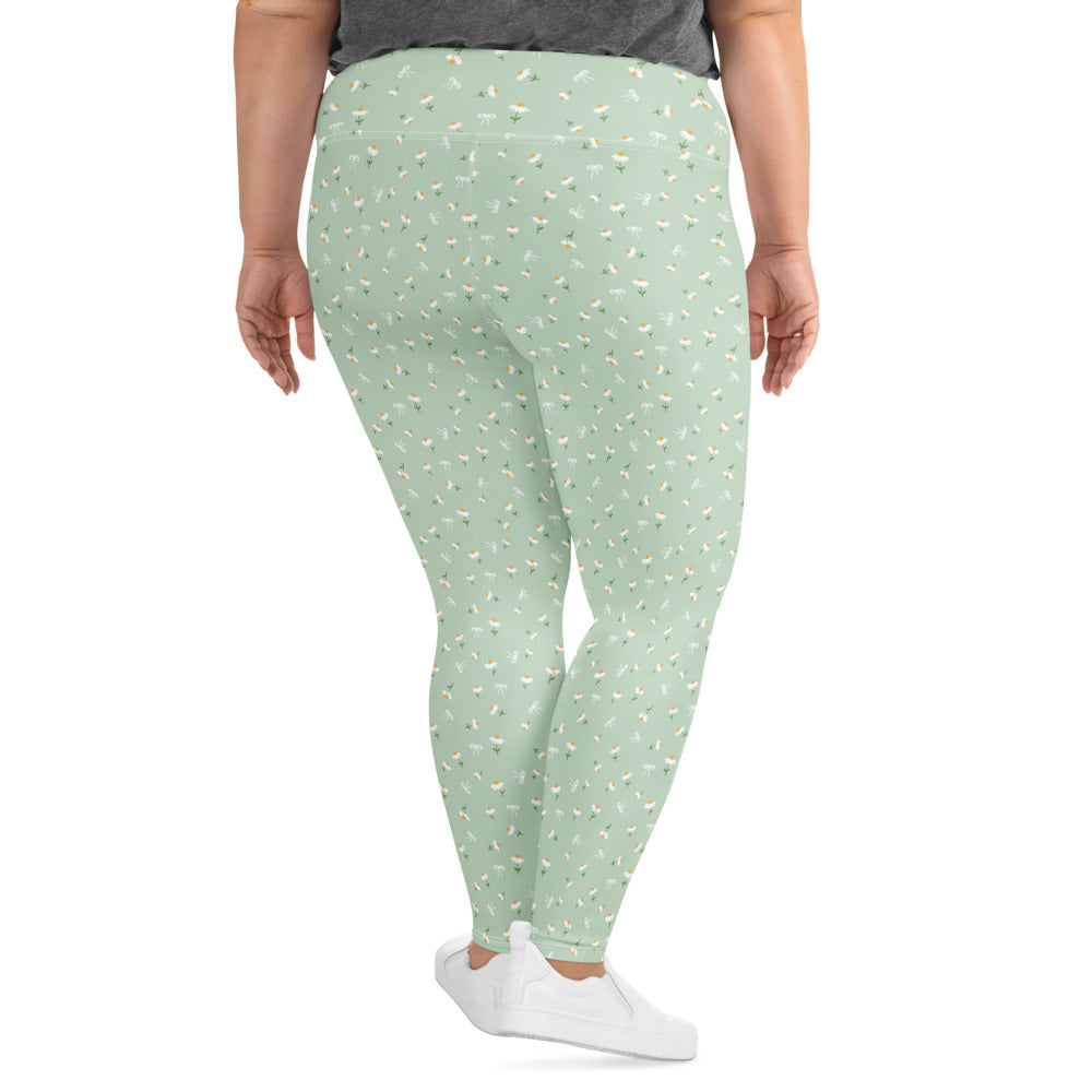 Daisies Curvy Performance Leggings