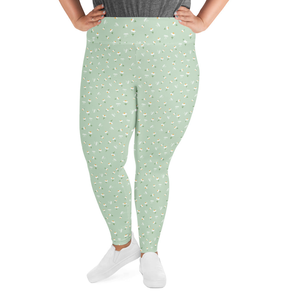 Daisies Curvy Performance Leggings
