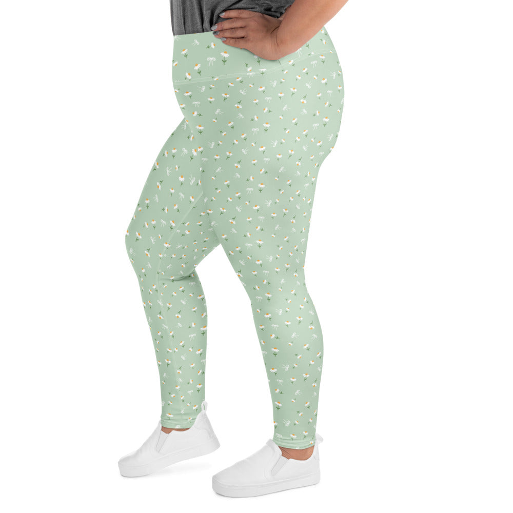 Daisies Curvy Performance Leggings