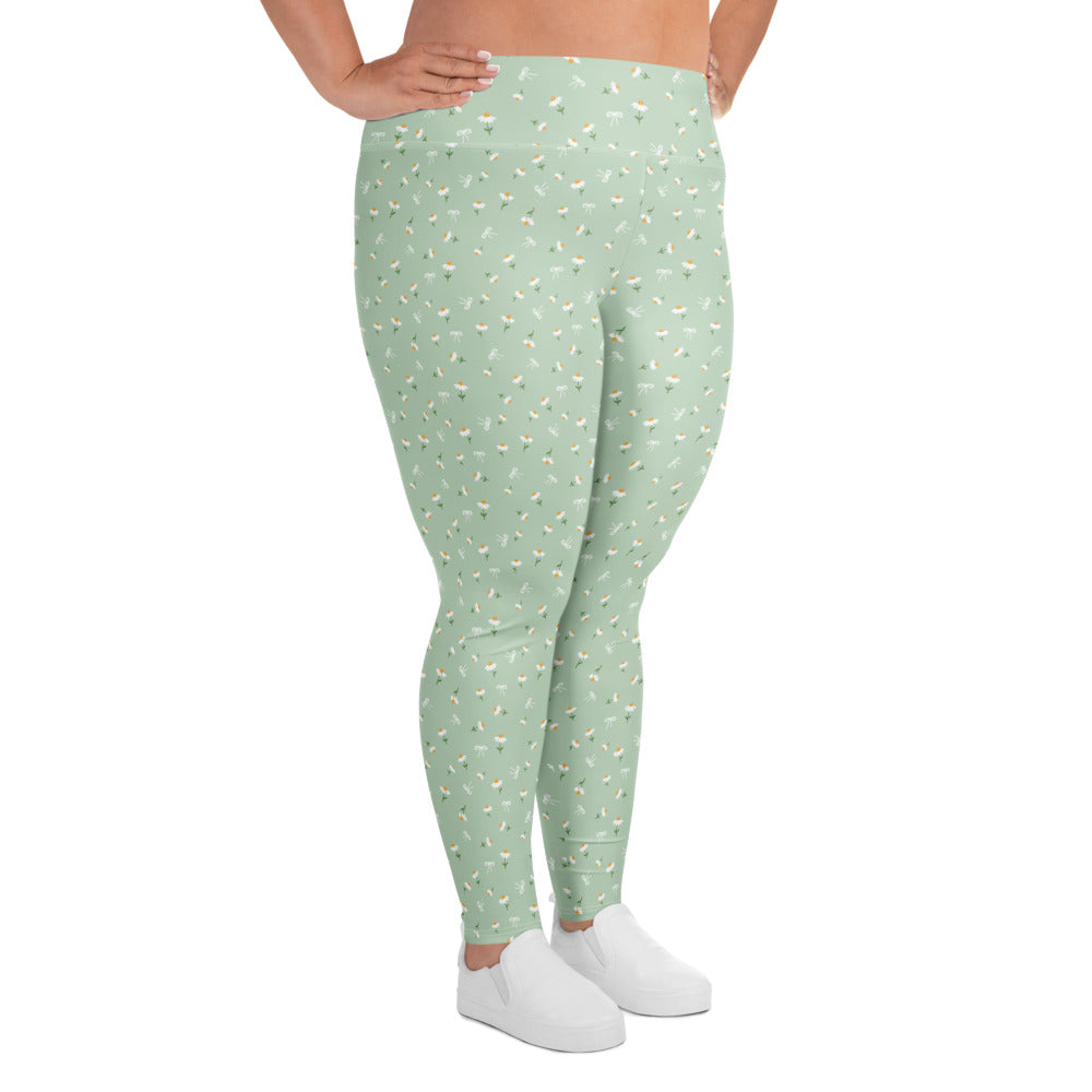 Daisies Curvy Performance Leggings