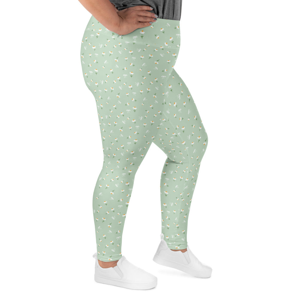 Daisies Curvy Performance Leggings