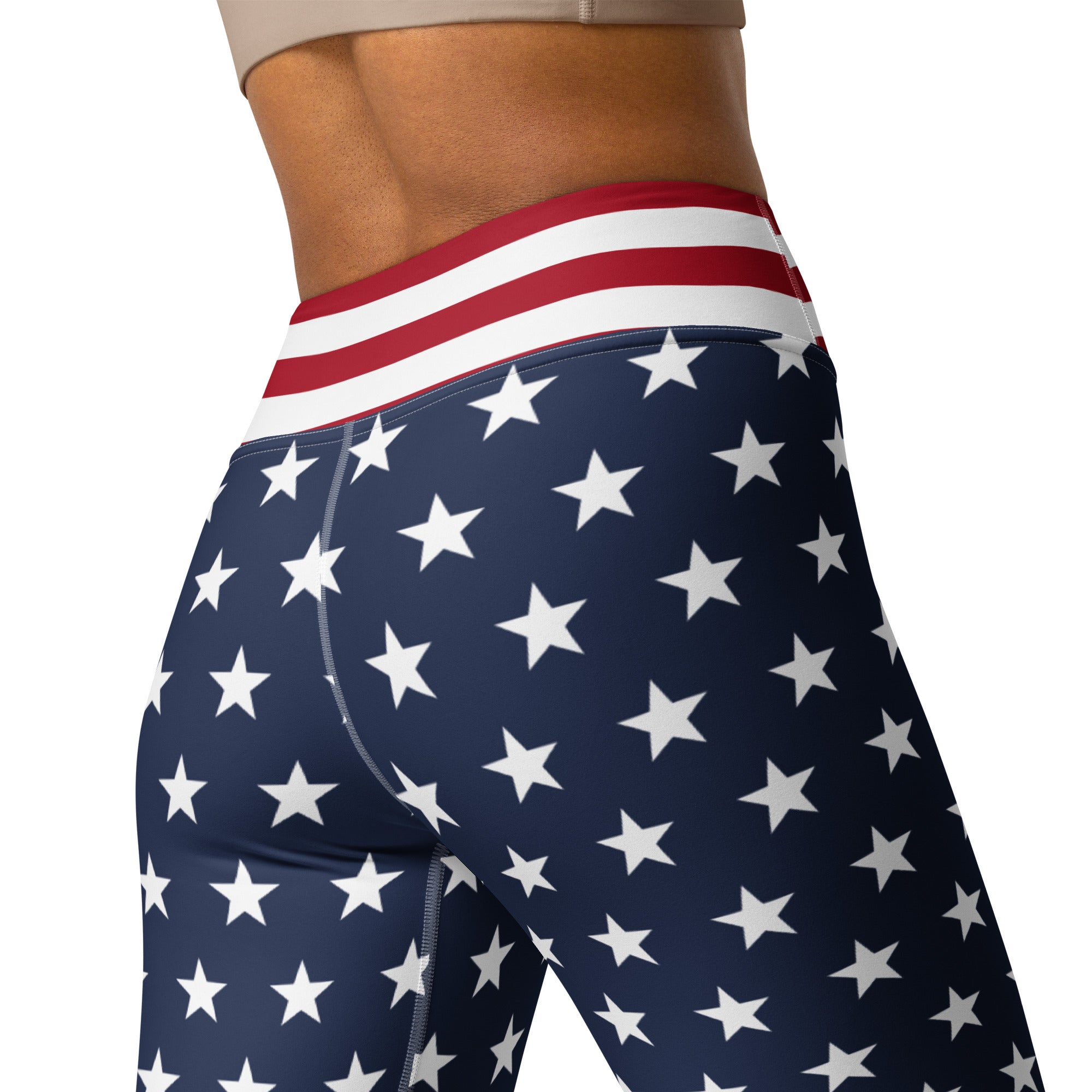 Blue Stars Fitness Tee Co Performance Leggings