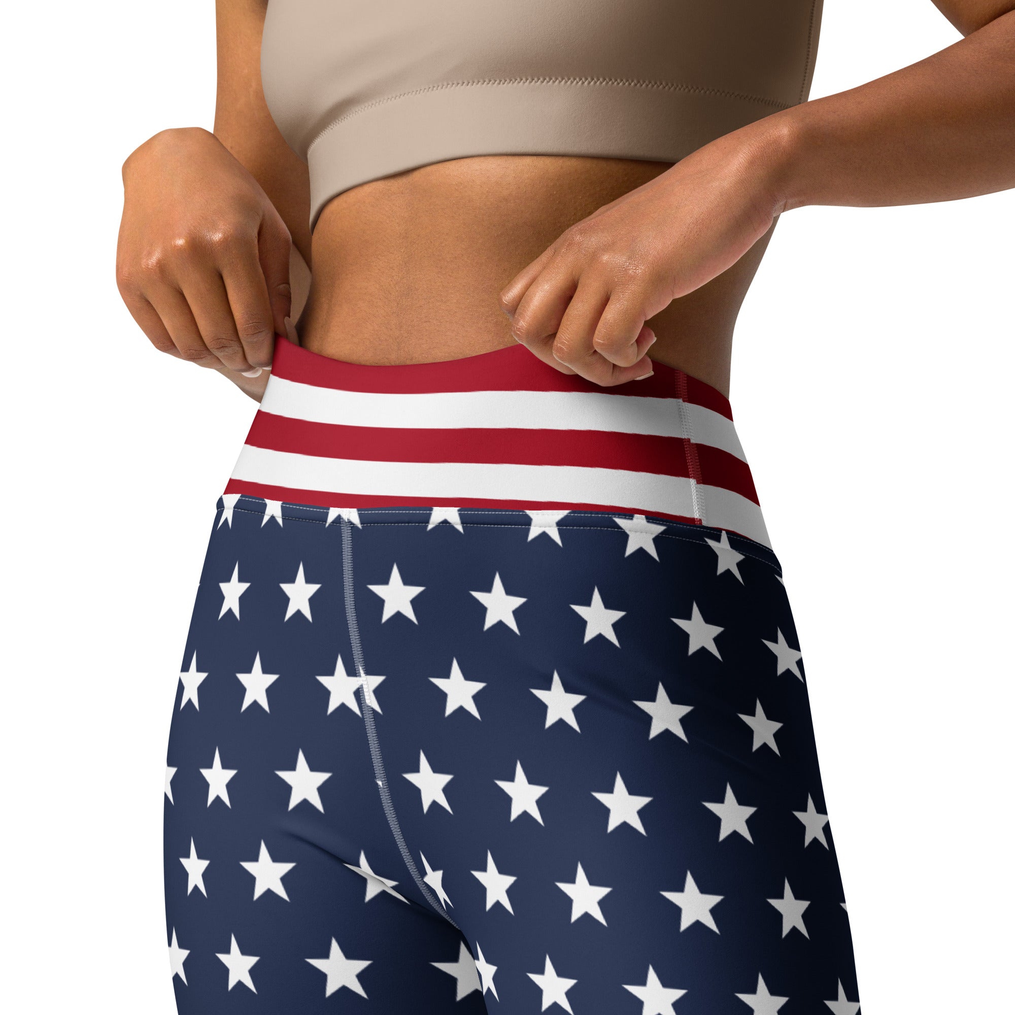 Blue Stars Fitness Tee Co Performance Leggings