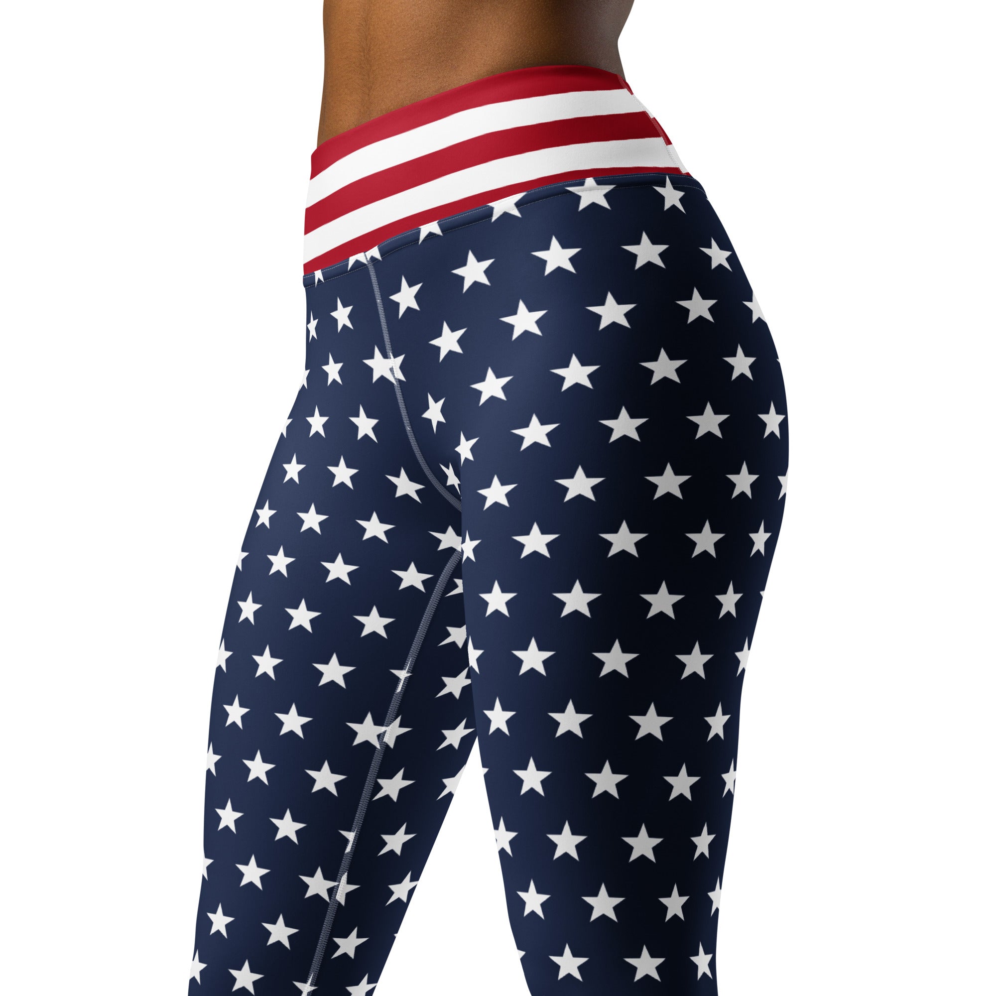 Blue Stars Fitness Tee Co Performance Leggings