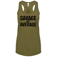 Savage not Average (Fitted) - FitnessTeeCo
